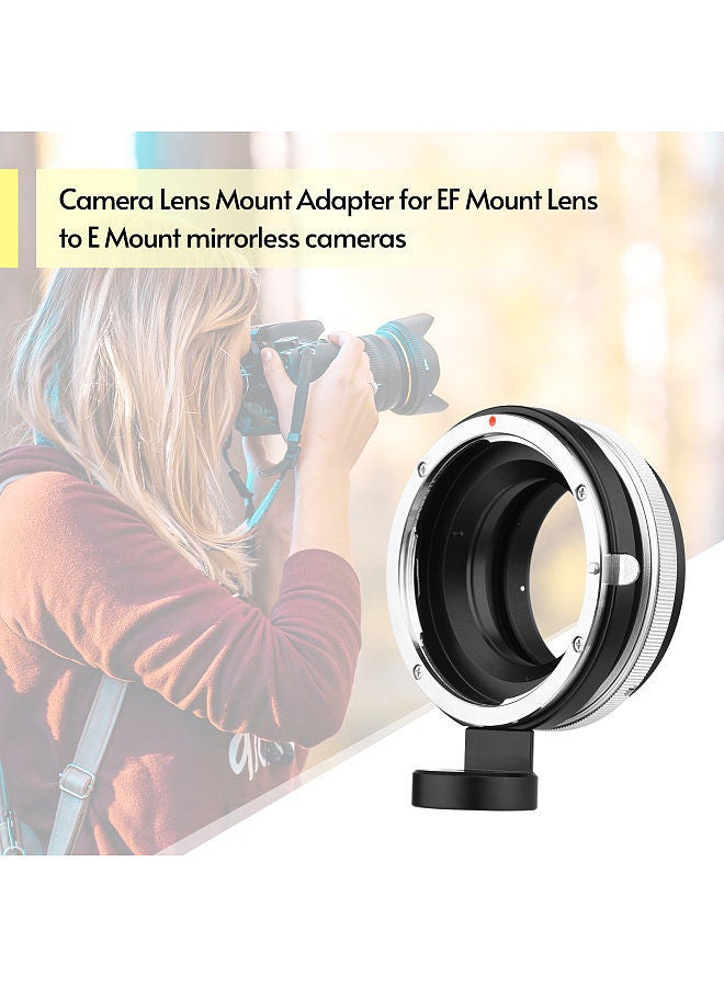Fotga FOTGA Metal Tilt Lens Mount Adapter Ring Compatible with Canon EOS EF Mount Lens Replacement for Sony NEX-7/NEX-5/NEX-5C/NEX-3 E Mount Mirrorless Cameras  - Image 4