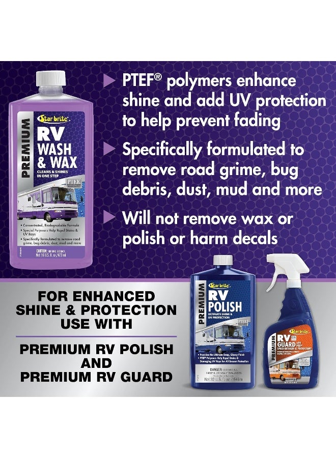 STAR BRITE RV Wash  Wax  OneStep Concentrated Cleaner UV Protection  Ideal for RV Camper Cleaning  16 OZ 071516P - Image 4