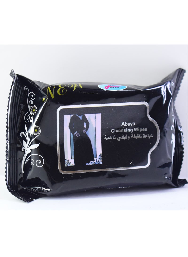 Loverob 1 Pack 25-Piece Wet Wipes For Cleaning Abayas