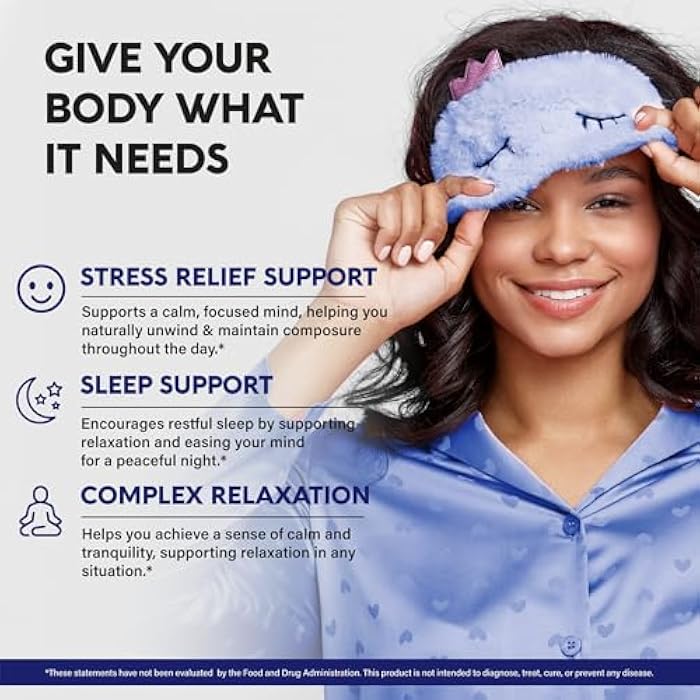 NUTRAHARMONY L Theanine 400 mg | L-Theanine Stress Relief | Extra Strength Supplement | Made in USA | Relaxation, Sleep & Calm Support | For Men & Women | Plant Based, Non-GMO & Gluten-Free | 120 Vegan Capsules - Image 3