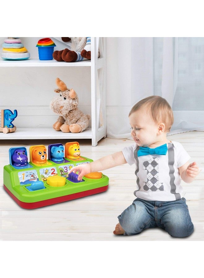 Playkidz Baby Pop Up Toy, Toddler Music Cause & Effect Toys, Interactive Animal Sounds, 10 Month Old Baby -1 Year Old boy & Girl - Image 5