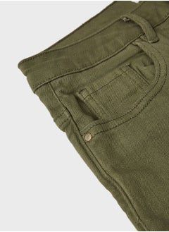 MANGO Youth Teen Buttoned Denim Shorts  - Image 3