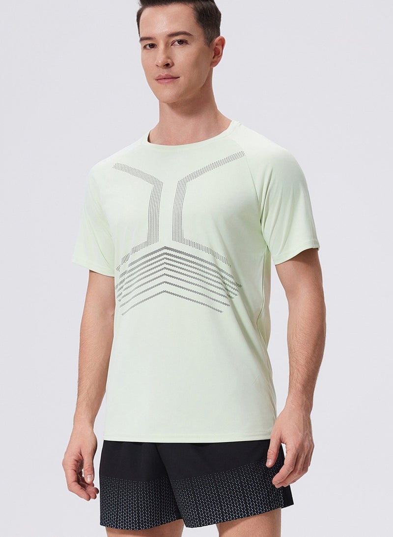 luluesses Quick drying t-shirt for men  Breathable Gym clothes Stylish  - Image 1