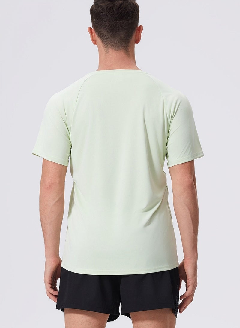 luluesses Quick drying t-shirt for men  Breathable Gym clothes Stylish  - Image 3