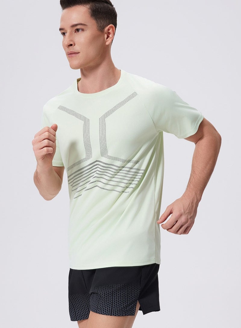 luluesses Quick drying t-shirt for men  Breathable Gym clothes Stylish  - Image 4