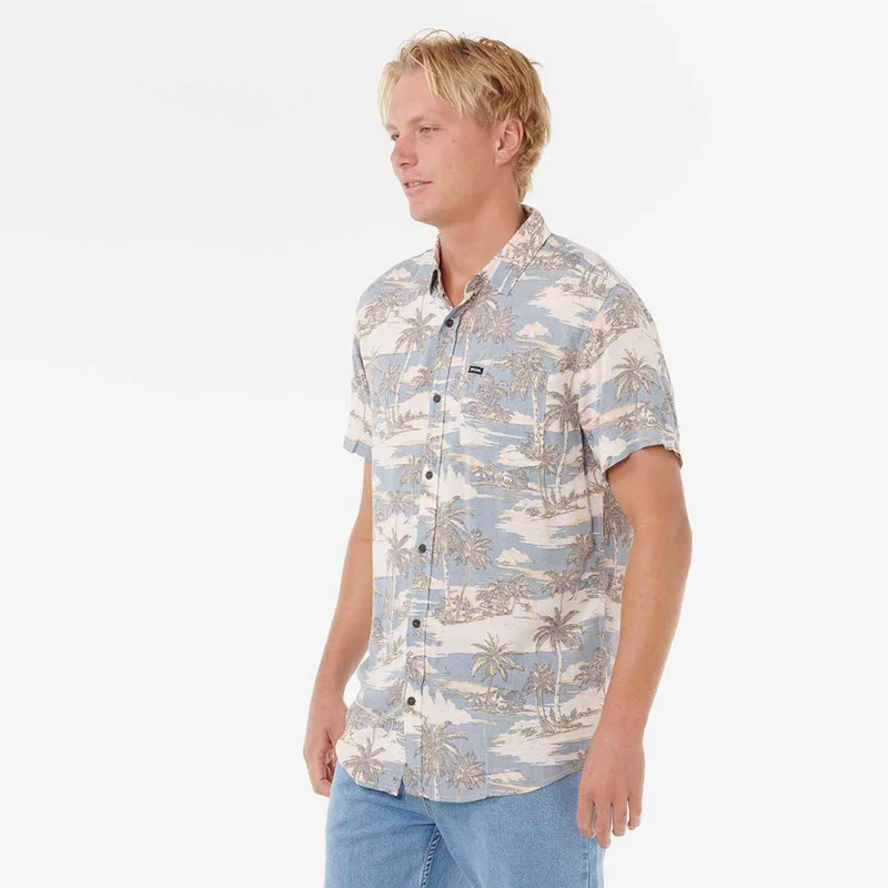 ريب كورل Dreamer Barrel Killa Short Sleeve Shirt - Men