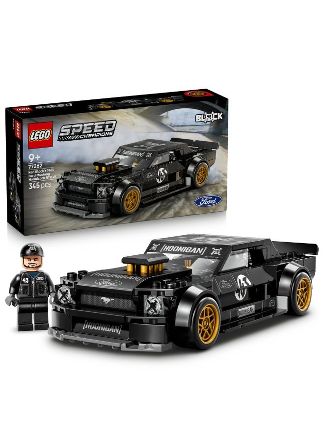 LEGO Speed Champions Ken Block’s ’65 Ford Mustang Hoonicorn V1 77262 (Age 9+, 345 Pieces) - Image 1