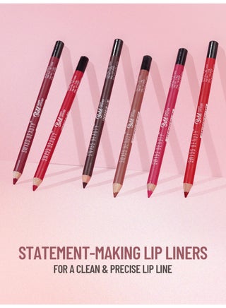 Swiss Beauty Bold Matte Lip Liner Set | 12 Highly Pigmented, Long-Lasting Matte Lip Liners | Waterproof, Precise Fine-Tip Pencils | Infused with Castor Oil & Glycerine | Multicolor - view 4