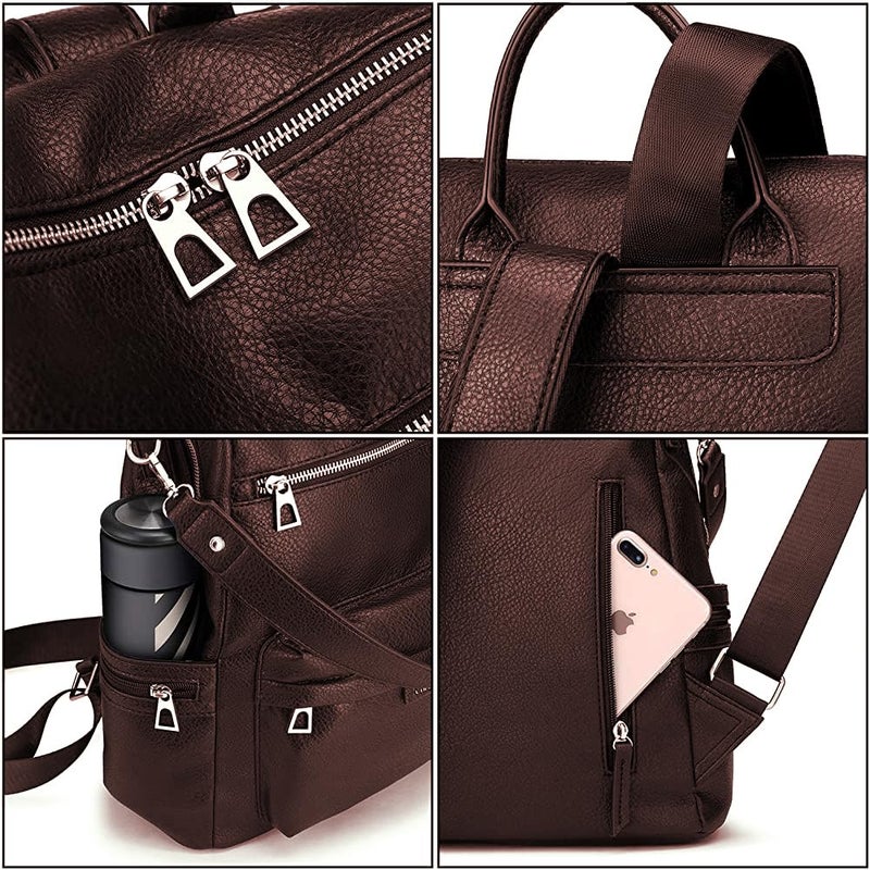 MUCHOVA Stylish Backpack for Women Basic Travel Bag for Stylish Women Lightweight College Backpack for Girls - Image 3