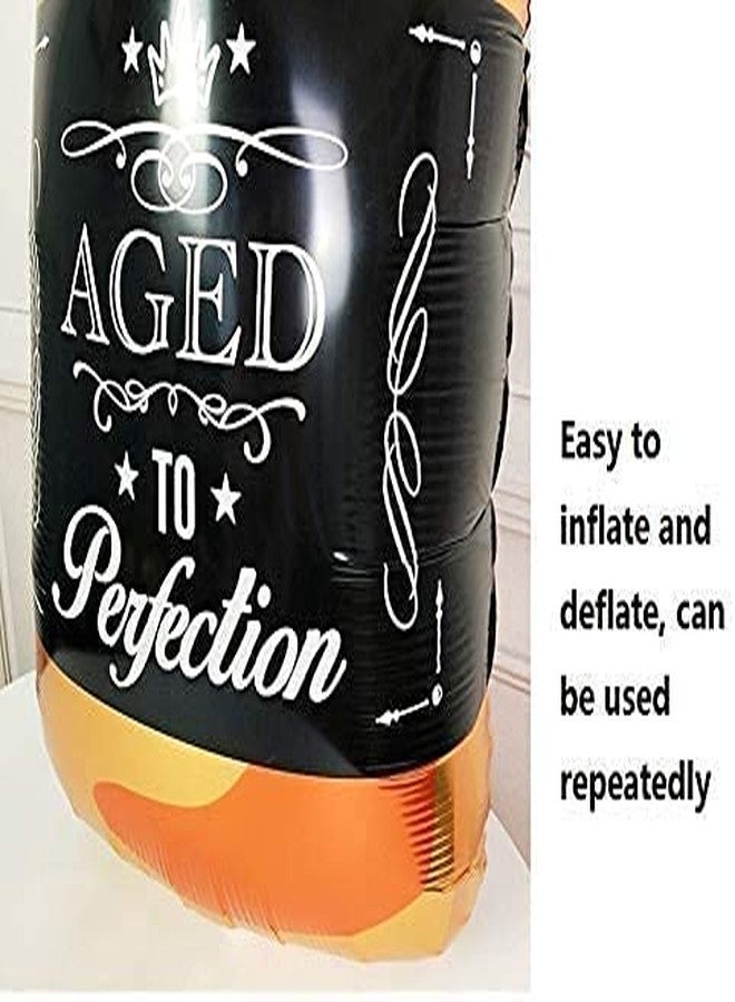 AMFIN® Happy Birthday Whisky Bottle Aluminum Foil Balloon Interesting Party Celebration Decor - Image 3