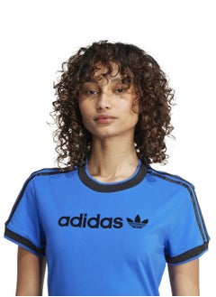 adidas Originals Linear Logo 3 Stripes T-Shirt  - Image 3