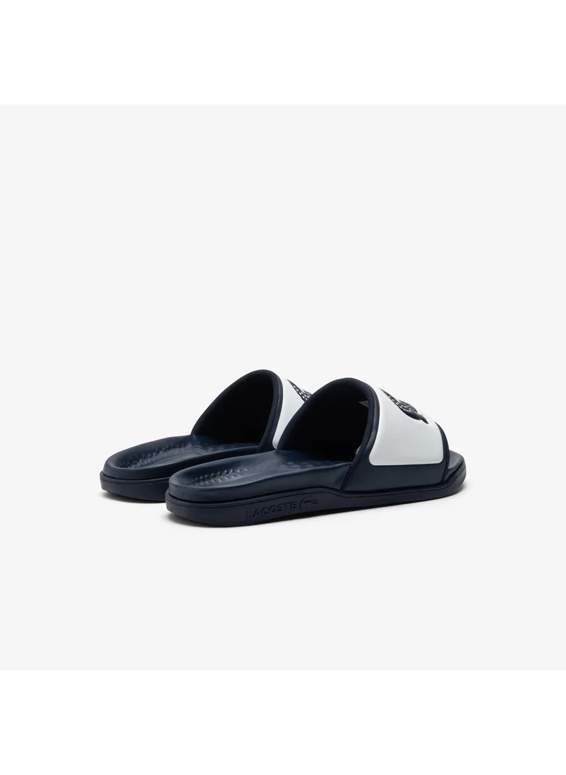 لاكوست Serve Slide Dual Single Strap Logo Detailed Slides