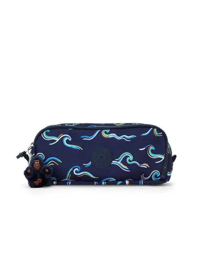 kipling Gitroy Fun Ocean Print Large Pencase