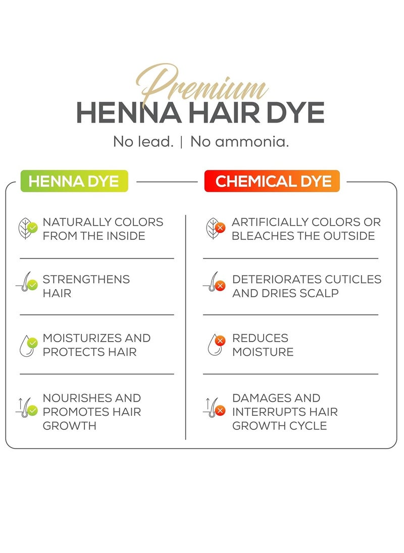 PARALLEL PRODUCTS Parallel Products Spot Color Henna Kit - Henna Hair Dye - 3 grams - Tint for Professional Spot Coloring - With Mixing Dish - Covers Grey Hair - Root Touch Up (Dark Brown)  - Image 3