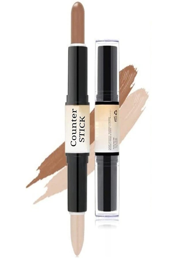 GOLD MAX Highlight And Contour Accent Et Contour Stick 2 In 1 Women Girls For Wedding, Party, Office, - Image 1