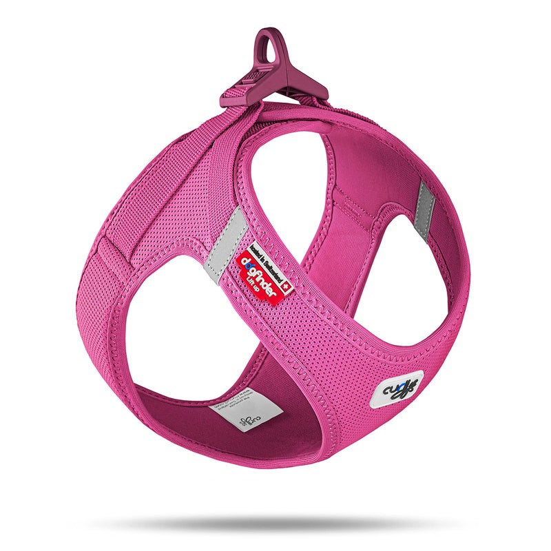 Curli Vest Harness curli Clasp AirMesh Fuchsia M - Image 2