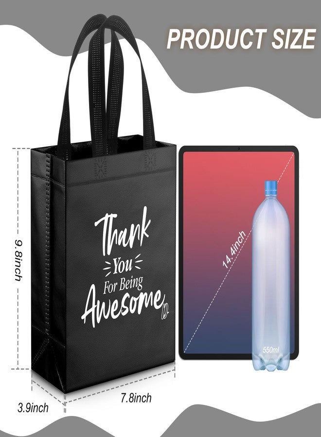 ZJoey 36 Pcs Thank You Reusable Gift Bags Employee Appreciation Gift Bags Thank You for Being Awesome Team Appreciation Gift for Employee Appreciation Teacher Student Coworker Secretary Assistant - Image 3