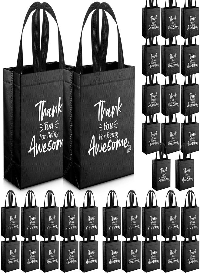 ZJoey 36 Pcs Thank You Reusable Gift Bags Employee Appreciation Gift Bags Thank You for Being Awesome Team Appreciation Gift for Employee Appreciation Teacher Student Coworker Secretary Assistant - Image 1