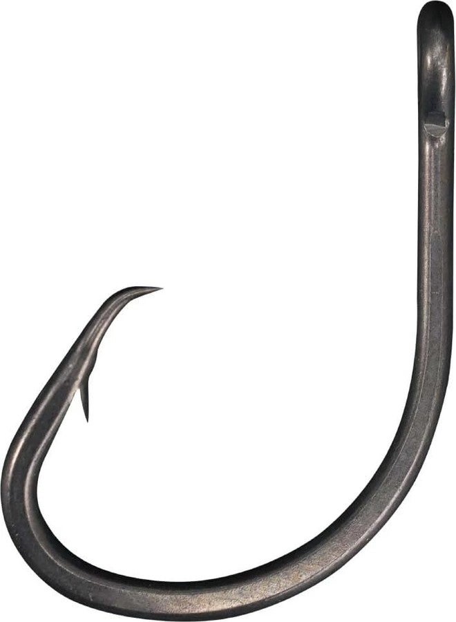 BKK MUTSU Circle Medium-SS Hook | 3/0 | 6-Pack | 3X | Saltwater Super Slide Coating | Hyper Carbon Steel | Forged Shank | Needle Point