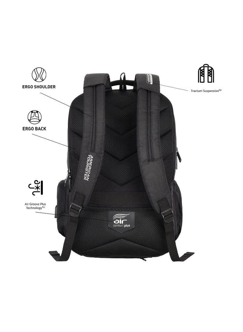AMERICAN TOURISTER American Tourister laptop Backpack SEGNO 2.0  BLACK - Image 4