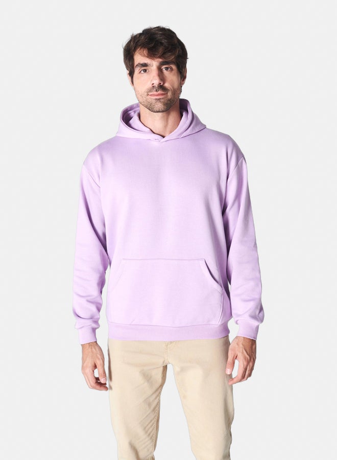 Essentials, minimal-mauve-hoodie for men & women - Image 2