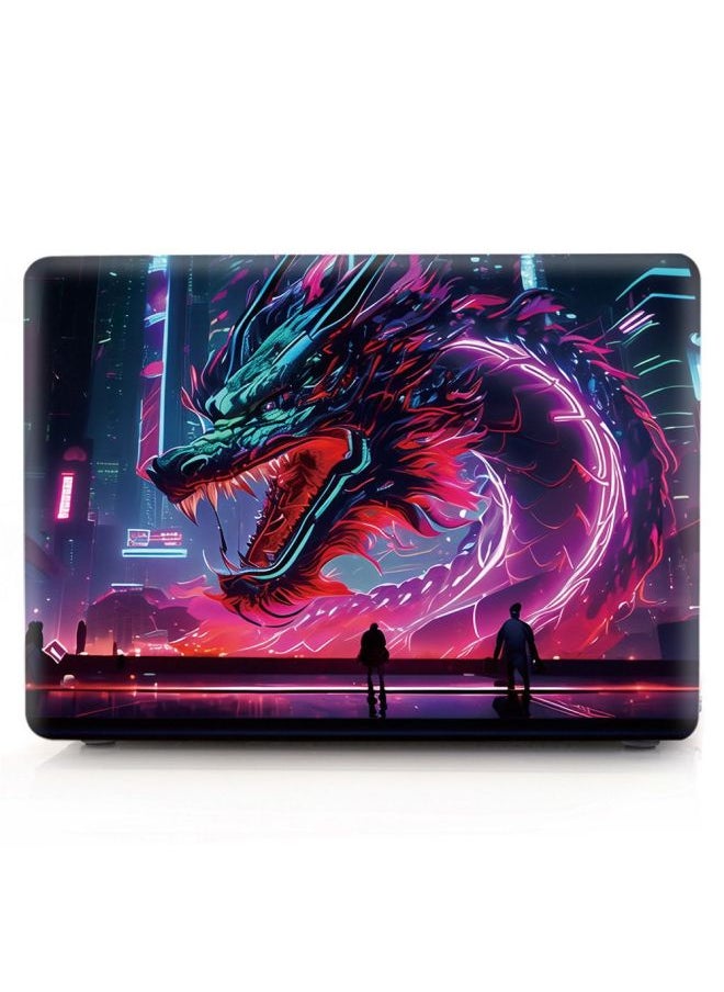 Generic - Suitable For Apple Computer Case Macbook Painted Cyberpunk Series Case Notebook Case-Color:KZ754-Applicable Model:A1932/2179 - Image 1