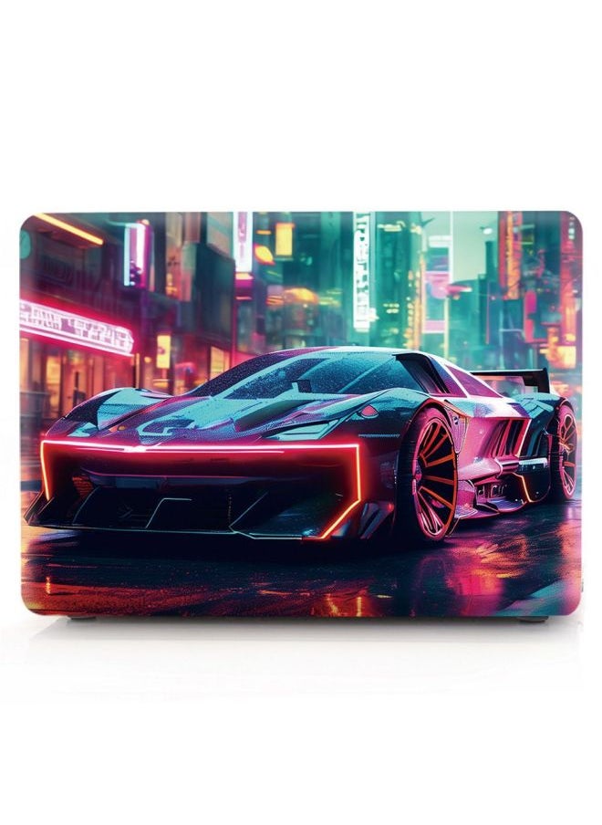 Generic - Suitable For Apple Computer Case Macbook Painted Cyberpunk Series Case Notebook Case-Color:KZ754-Applicable Model:A1932/2179 - Image 1
