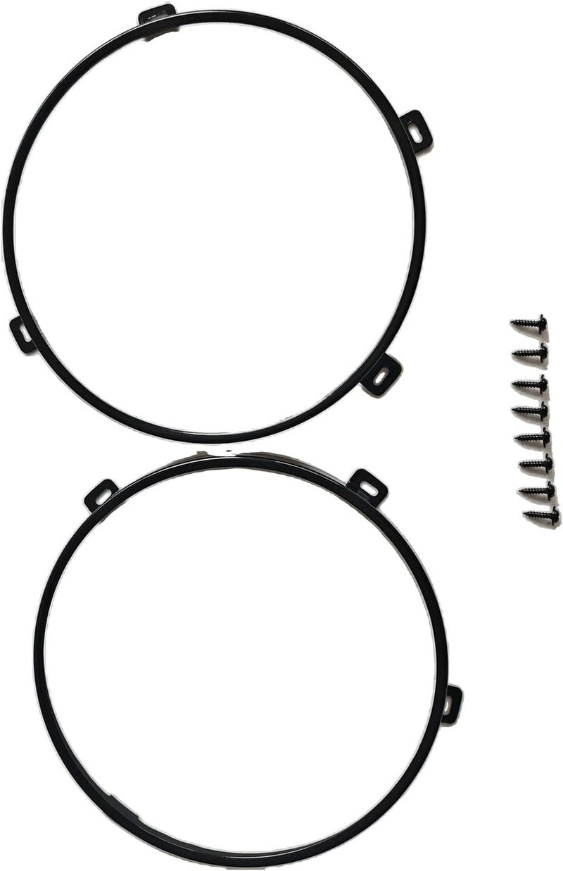 hilopexi 7 Inch Round Headlight Mounting Retaining Bracket Ring for Jeep TJ Wrangler 1997-2006 - Image 4