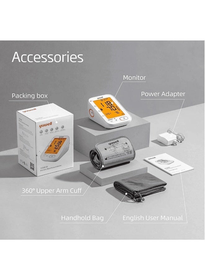 Yuwell Blood Pressure Monitor Arm YE680B - Image 2