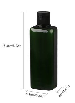 Plastic Empty Bottles Squeeze with Flip Cap Bottle for Shampoo Lotions Liquid Body Soap Creams Rectangle Pack of 2 200ml - pzsku/ZB9571E0F80BB99B85839Z/45/_/1712036231/38469b5e-8075-46e5-8766-57f0decd158e