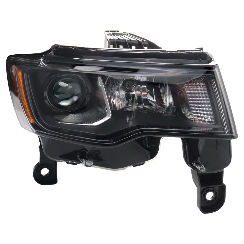 TRQ Passenger Side Headlight Assembly Compatible with 20172022 Jeep Grand Cherokee 2022 Grand Cherokee WK CH2503309