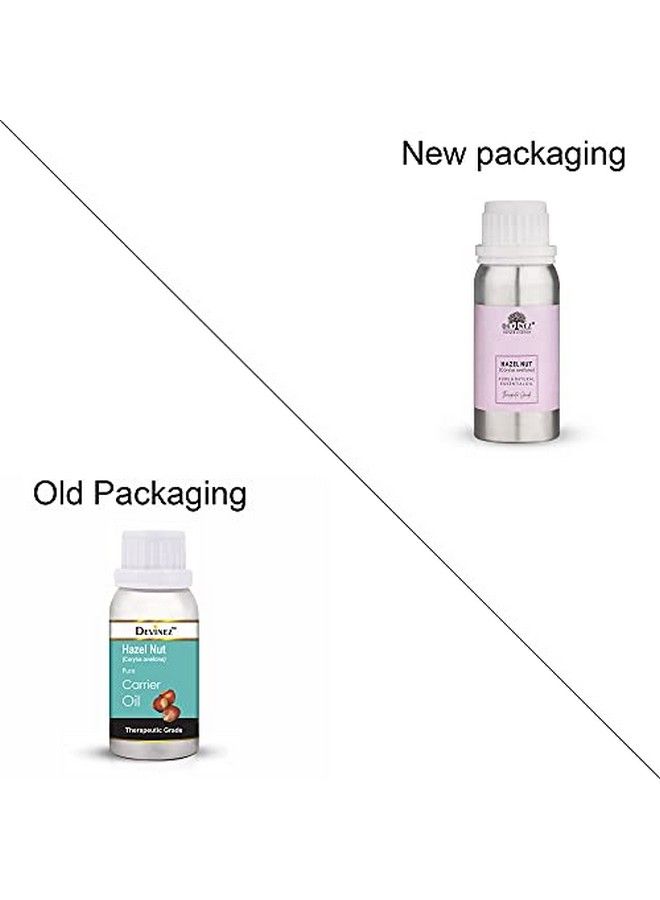 Devinez Hazel Nut Coldpressed Oil 500Ml 100% Pure Natural & Undiluted For Antiageing Healthy & Fresh Skin Acne Care Strengthens Hair Dry And Damaged Hair - Image 3