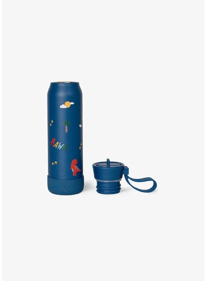 Citron Citron - Stainless Steel Water Bottle - Dino - 350 ml