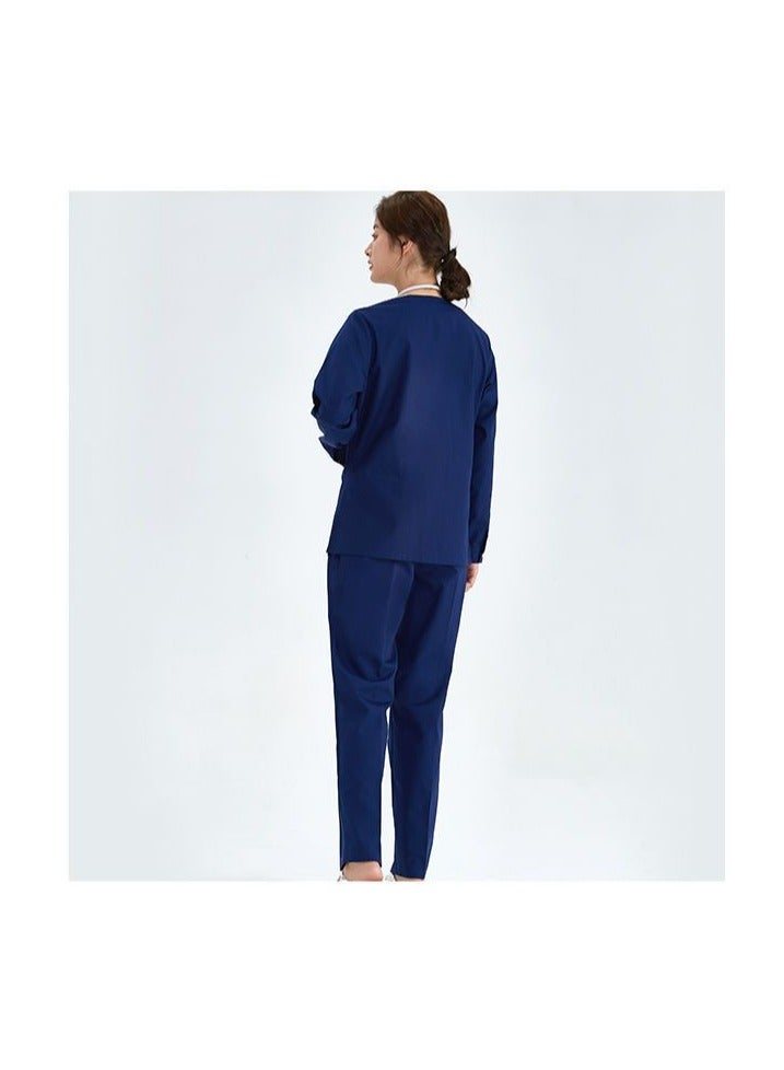 KUYING New V-neck Split Style Medical Work Uniform  - Image 2