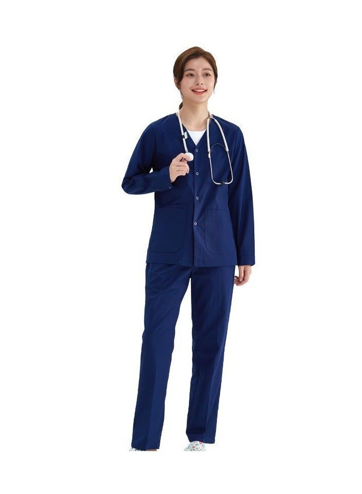 KUYING New V-neck Split Style Medical Work Uniform  - Image 1