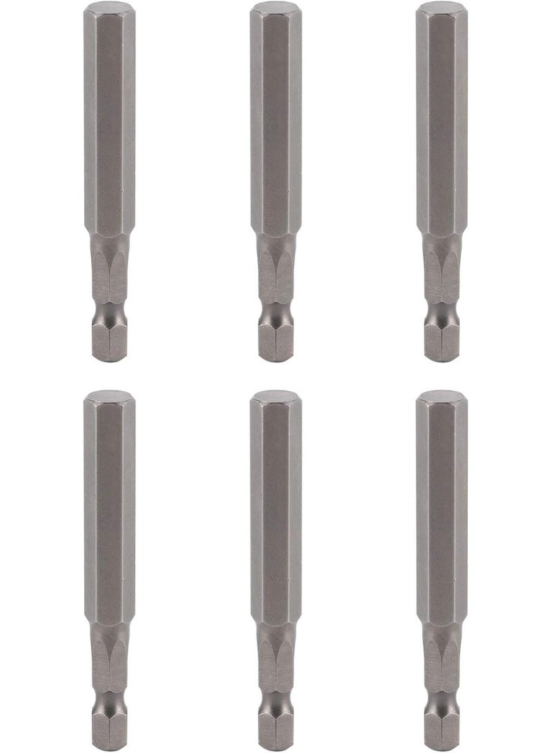 GGOOT Hardware  Electric Hex Screwdriver Bit 10-Pack, 8mm Magnetic Hardened Hand Tool S1/4 65mm for Hardware  - Image 3