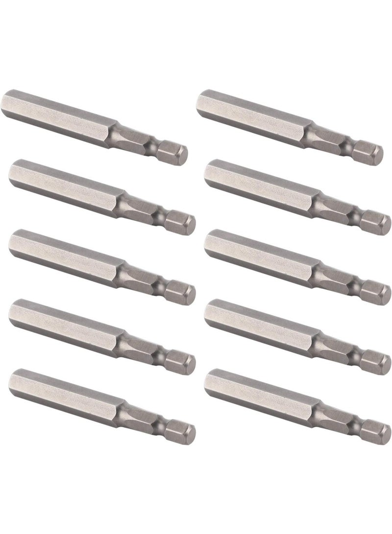 GGOOT Hardware  Electric Hex Screwdriver Bit 10-Pack, 8mm Magnetic Hardened Hand Tool S1/4 65mm for Hardware  - Image 5