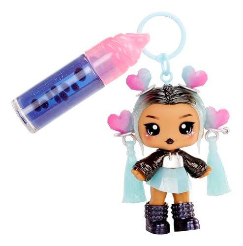 Yummiland Lip Gloss Doll: Sour Sweeties - Nina Heartpop Includes DIY Lip Gloss + Removable Keychain, Cosmetic Play, Collectible, Ages 4+ - Image 4