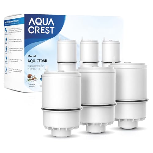 AquaCrest 3 Pack Faucet Filter Replacement for All PUR®Plus, PUR® Water Filter Replacement, Pur® Filter Replacement RF-3375, NSF 42 Certified, 900-Gallon Long Lifespan, AQUA CREST - Image 1