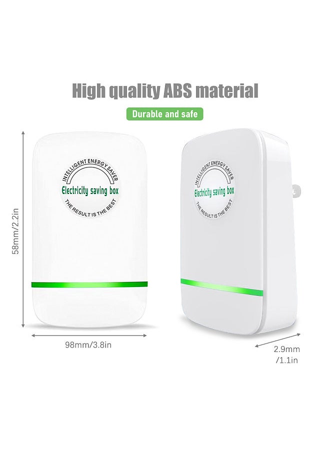 Generic - Power Saving Device Factor Household Energy Saver 28KW Intelligent High-efficient Appliance Plug in Electricity Saving Box Energy Power Saving Device 90V-250V UK Plug - Image 1