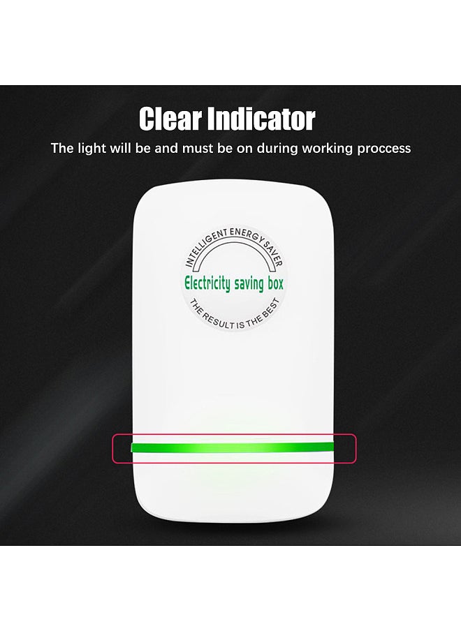 Generic - Power Saving Device Factor Household Energy Saver 28KW Intelligent High-efficient Appliance Plug in Electricity Saving Box Energy Power Saving Device 90V-250V UK Plug - Image 1