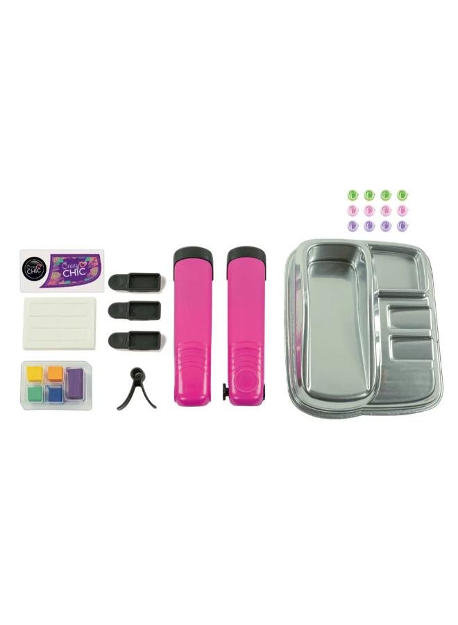 Clementoni Crazy Chic Beauty Trendy Hairstyle Hair Dye Set - Image 3