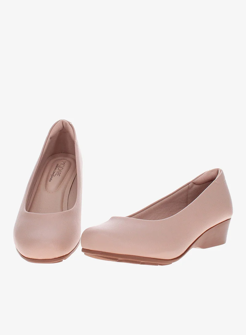Modare Beige Low Heel Shoes for Women – Comfortable & Stylish Footwear for Everyday Wear for Women | Best Price UAE