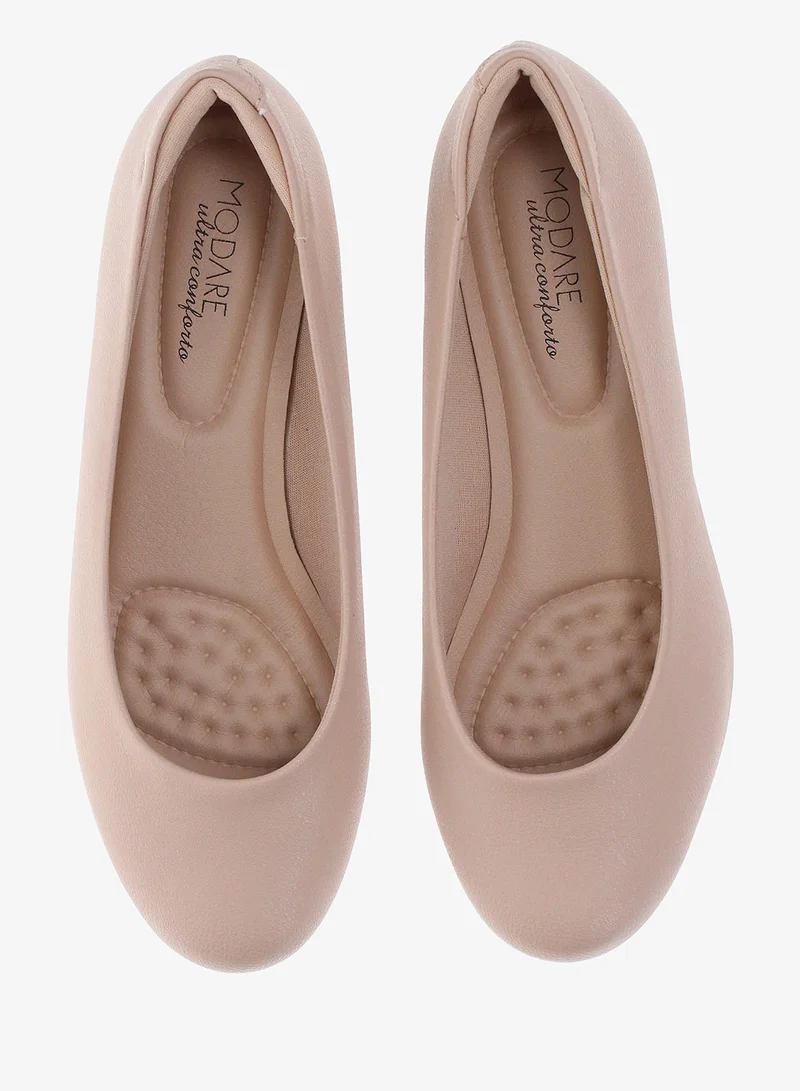 Modare Beige Low Heel Shoes for Women – Comfortable & Stylish Footwear for Everyday Wear for Women | Best Price UAE