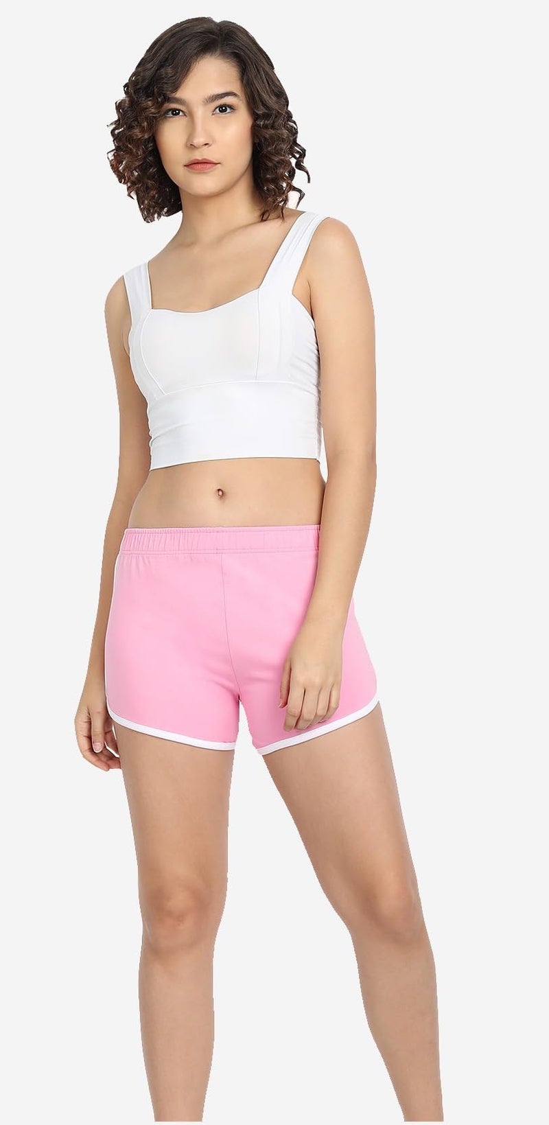 ICEDIVE Women Cotton Blend Shorts,Multicolour, Pack of 3 (in, Alpha, M, Regular, Multi3) - Image 3