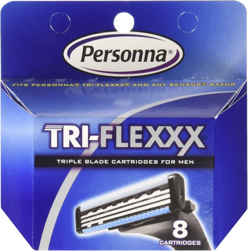 Personna Tri-Flexxx Triple Blade Cartridges for Gillette Sensor Razors - 24 Count - Image 2