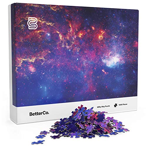 BetterCo. BetterCo Milky Way Puzzle 1000 Pieces Difficult Jigsaw Puzzles 1000 Pieces Challenge Yourself with 1000 Piece Puzzles for Adults and Teens - Image 1