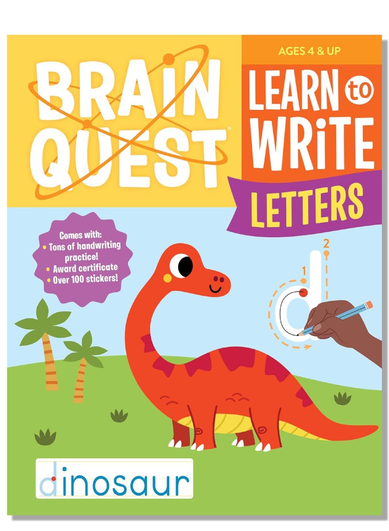 Brain Quest Learn To Write: Letters