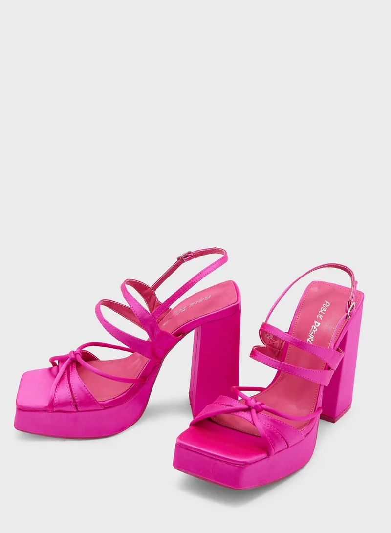PUBLIC DESIRE Renaissance Sandals