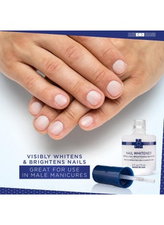 Blue Cross Blue Cross Nail Whitener, Professional Nail Care, Optical Nail Brightening Basecoat + Nail concealer with Vitamin E, Lemon + Lime Extracts, Made in USA, 15mL/0.5fl oz  - Image 4